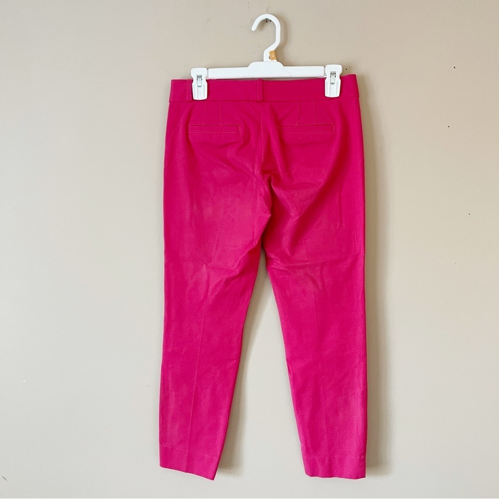 BANANA REPUBLIC FACTORY | Fuchsia Ankle Pants Sz 2 - Picture 4 of 6